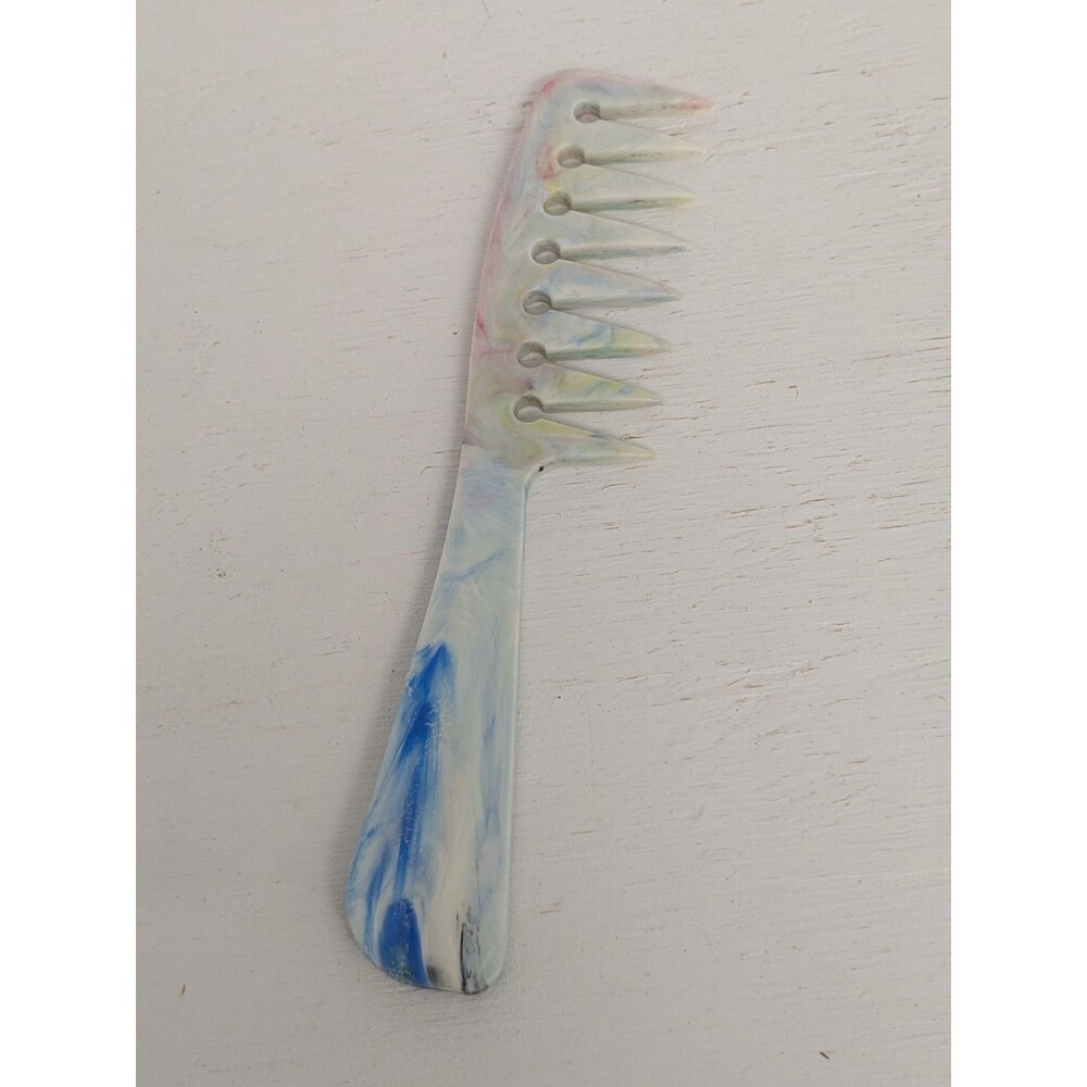 RARE! The McFarland Cutt Patented  Comb Swirls Special Teeth Made In USA